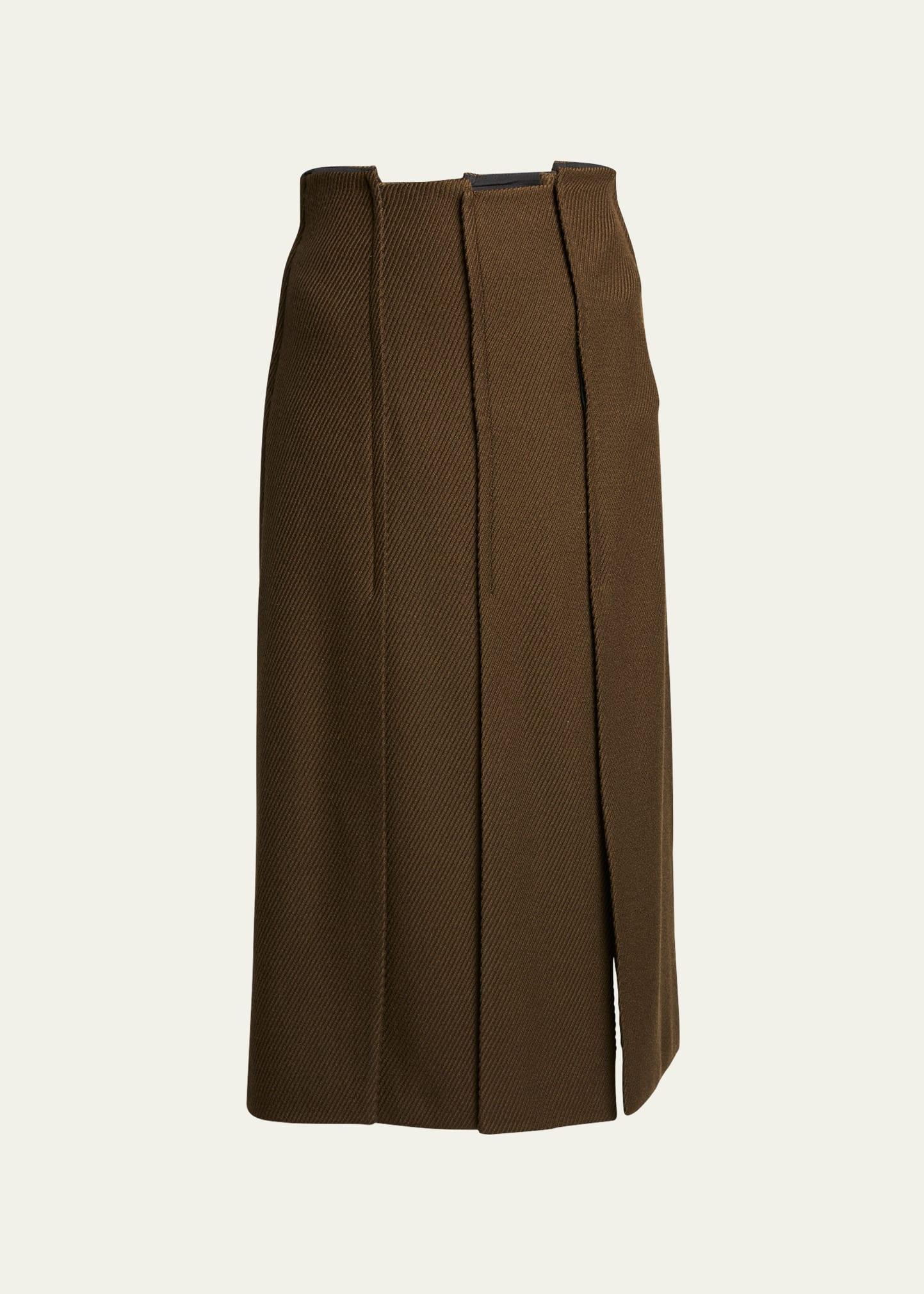 Diane Pintuck Midi Skirt product image