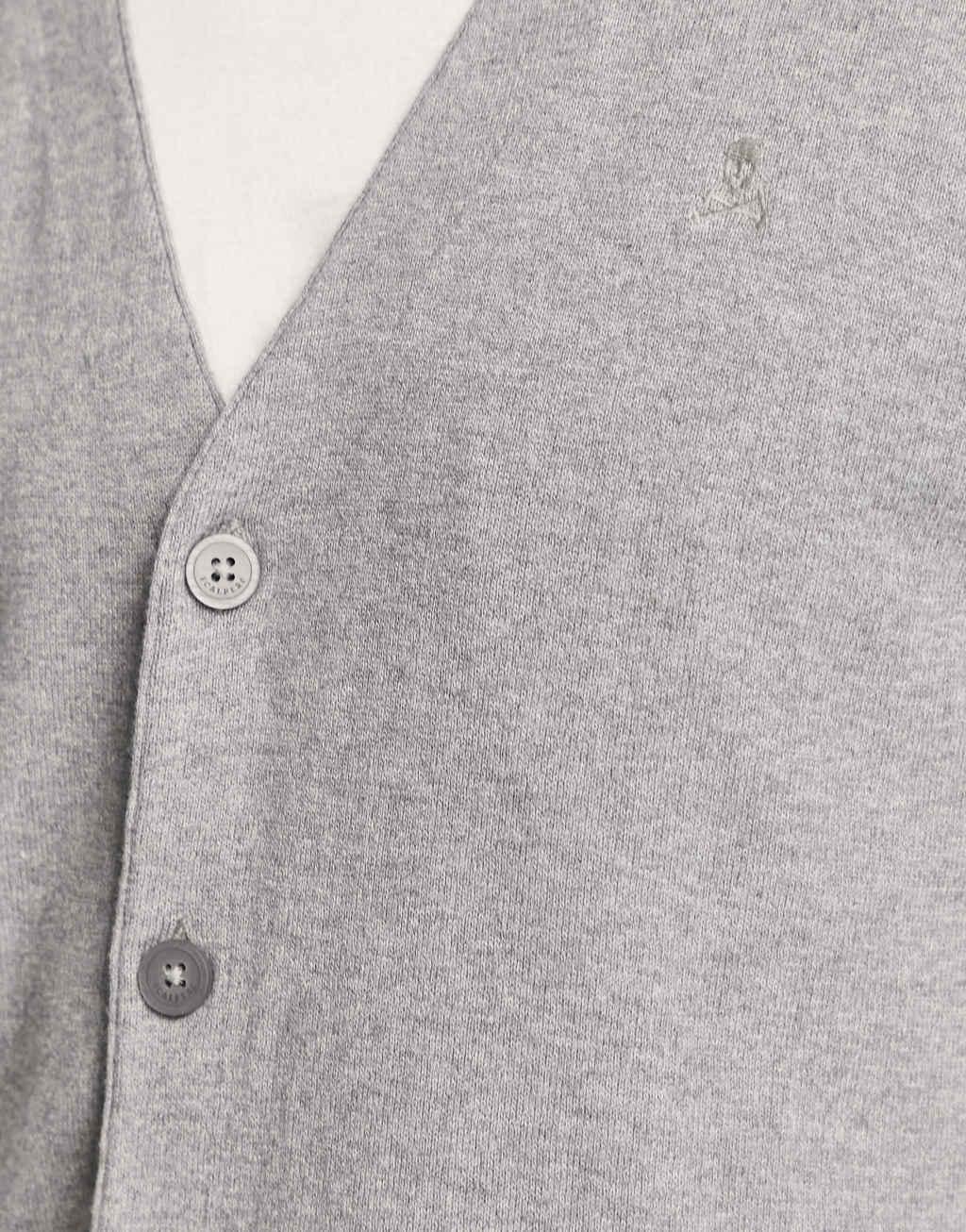 Scalpers cardigan in gray Product Image