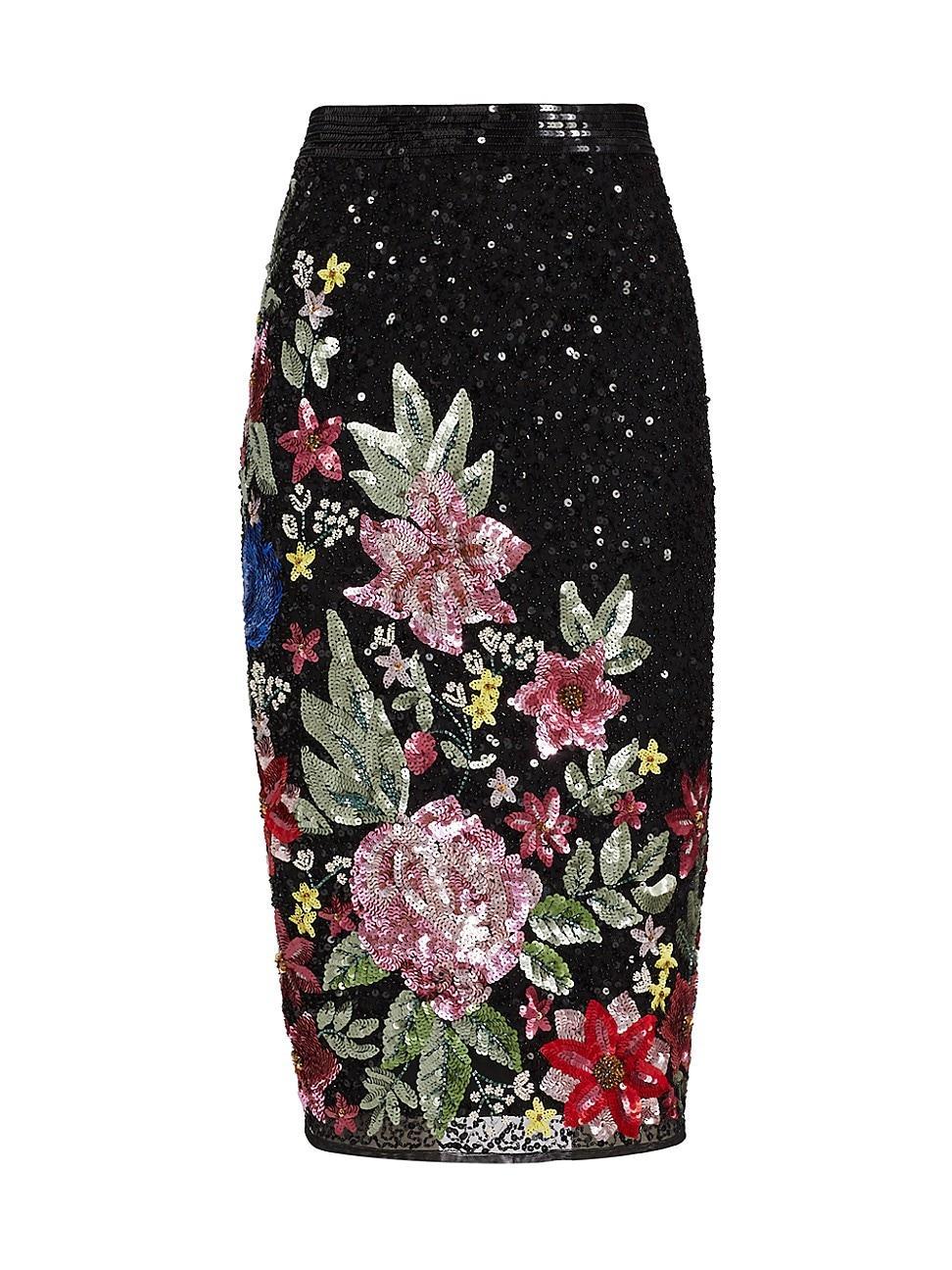 Womens Separates Sequin Pencil Skirt Product Image