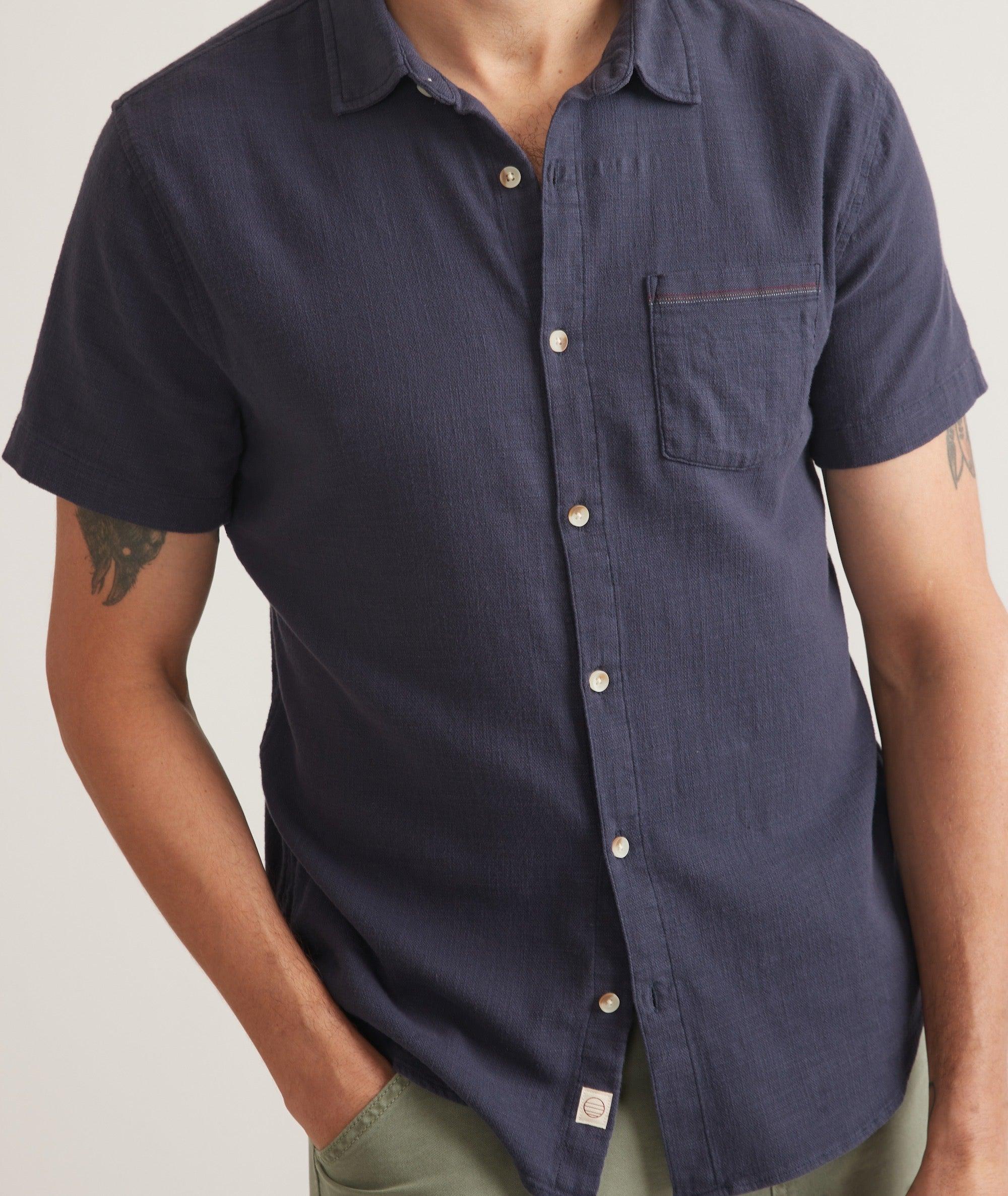 Stretch Selvage Short Sleeve Shirt Product Image