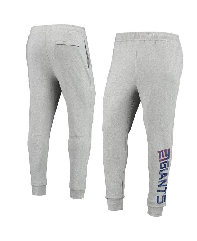 Mens Msx by Michael Strahan Heathered Gray New York Giants Jogger Pants Product Image