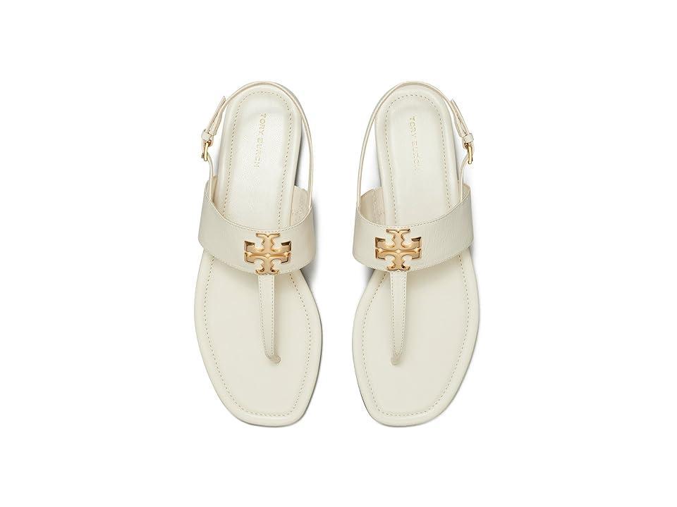 Tory Burch Womens Eleanor Thong Toe Logo Sandals Product Image