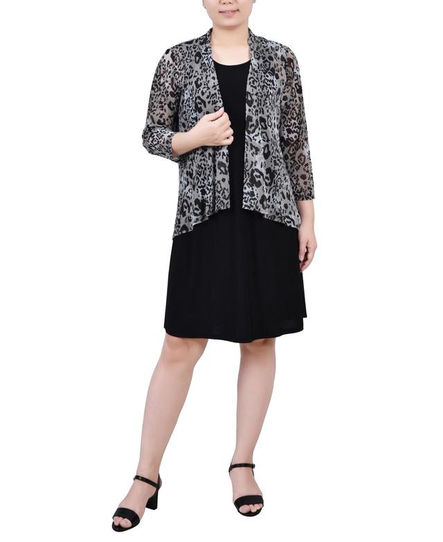 Ny Collection Womens Cardigan and Dress Set, 2 Piece Product Image