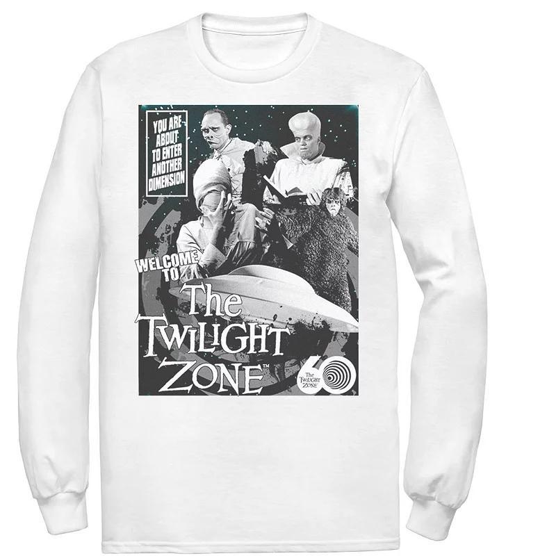 Mens CBS The Twilight Zone Comic 60th Tee Blue Product Image