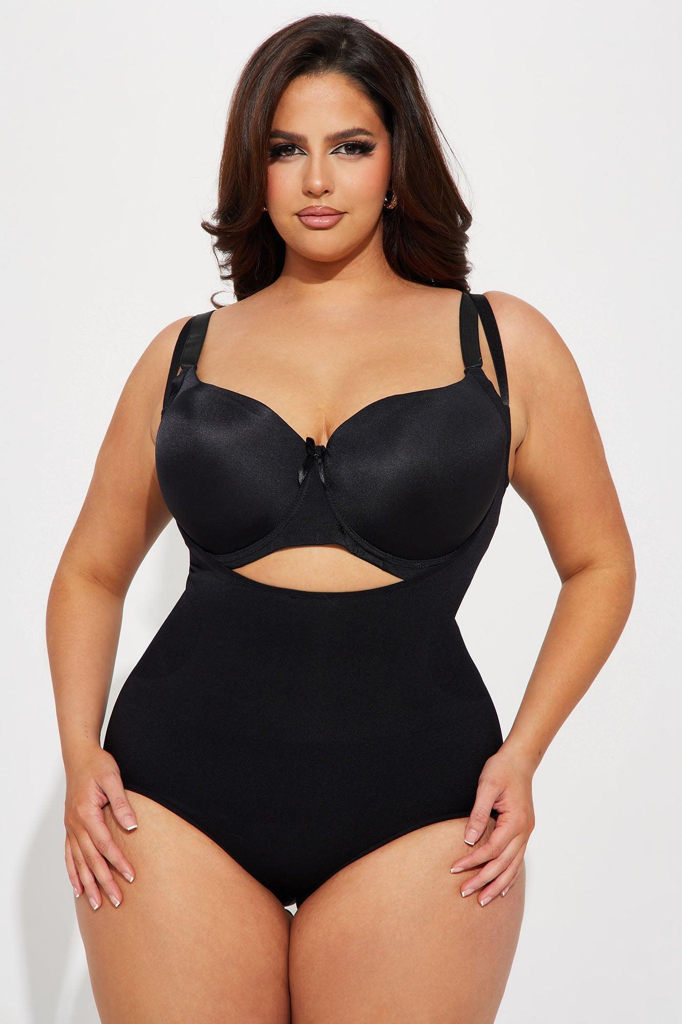 Sculpted To Perfection Shapewear Bodysuit  - Black Product Image