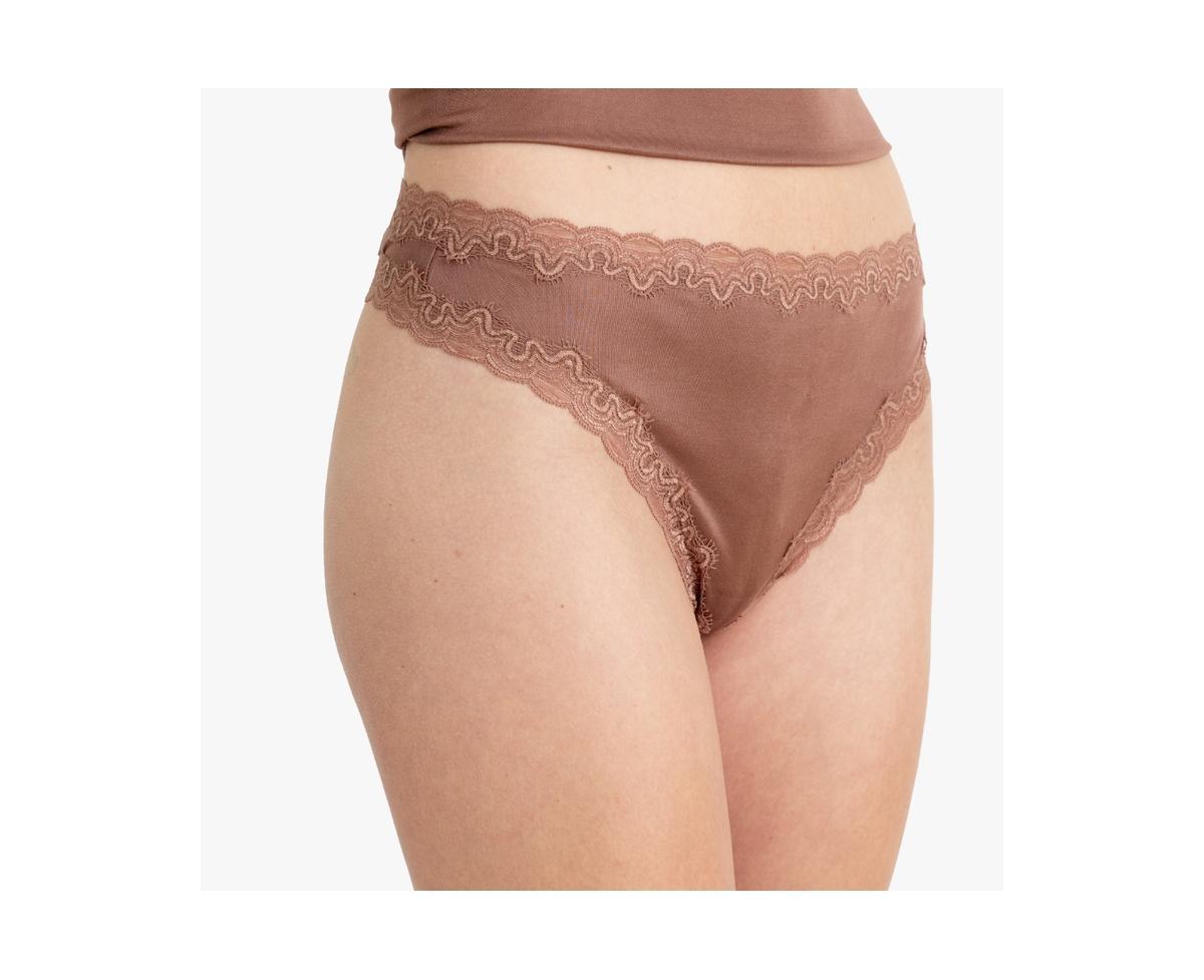 Uwila Warrior Womens Soft Silk Lace Thong Product Image