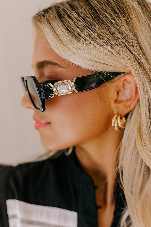 Sunny Days Ahead Sunnies in Black Product Image