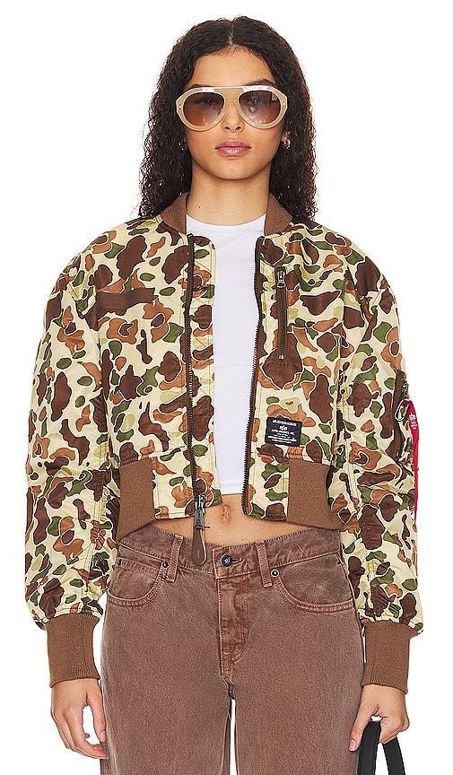 Cropped Flight Jacket Product Image