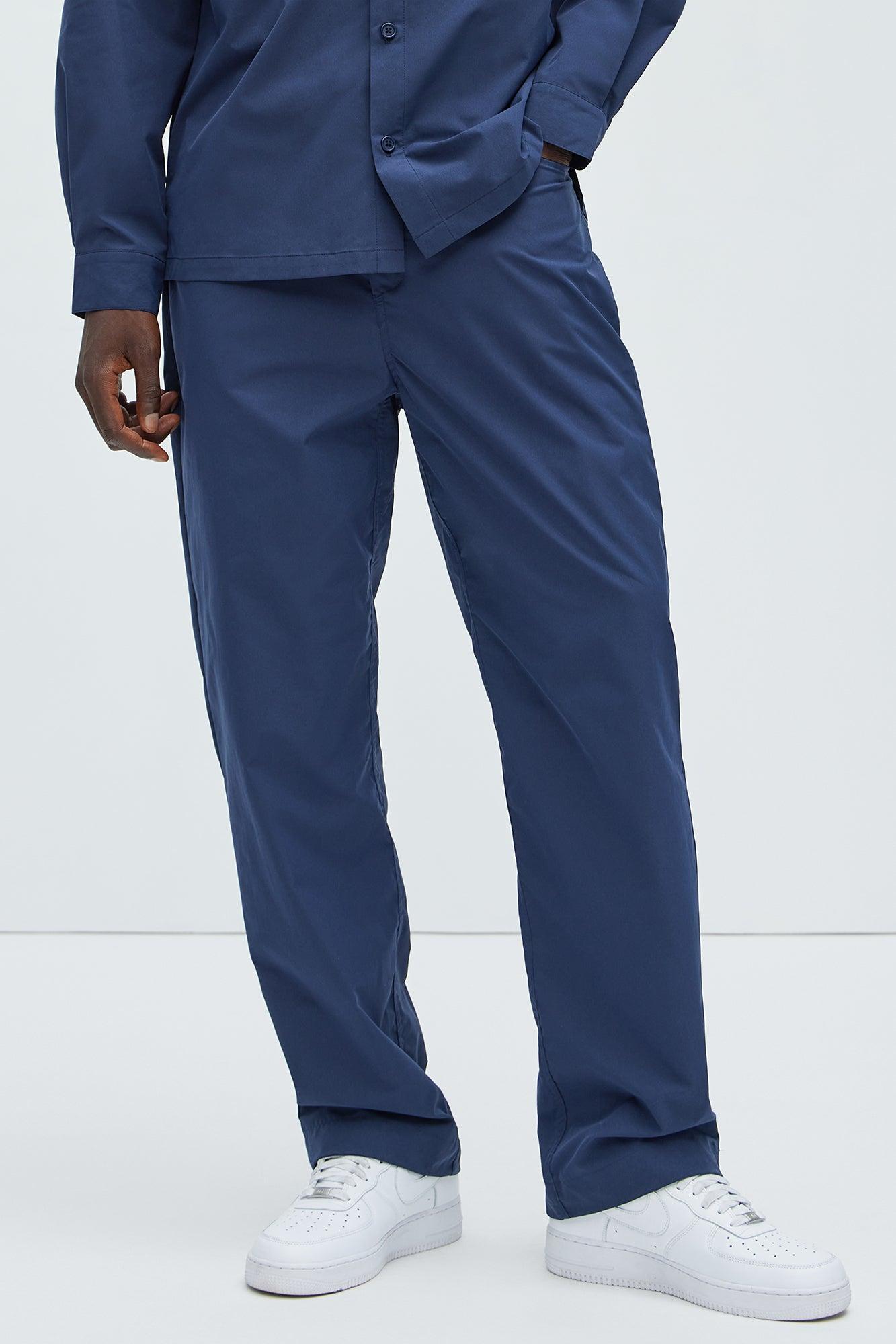 Ansel Tech Straight Commuter Pants - Navy Product Image