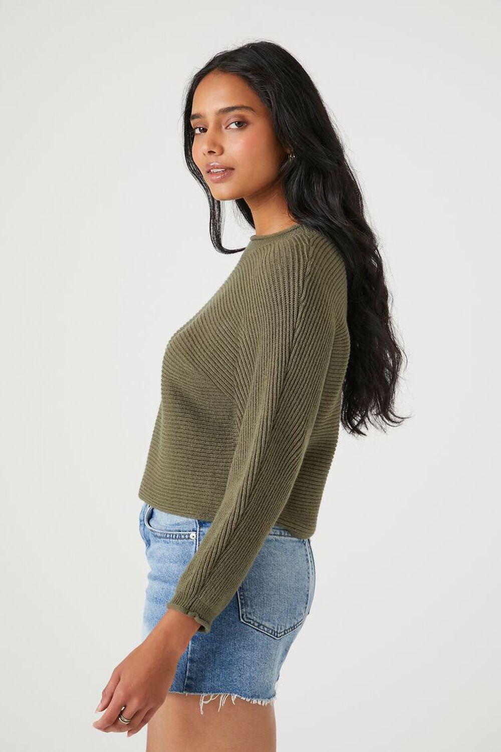 Ribbed Crew Neck Sweater | Forever 21 Product Image