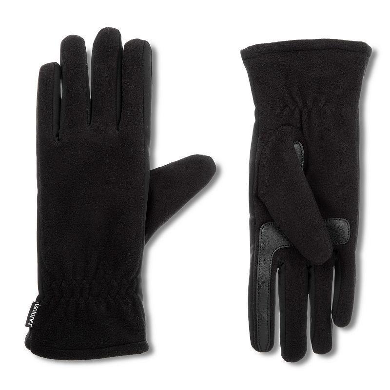 Womens isotoner SmartDRI Fleece Lined Gathered Gloves Product Image