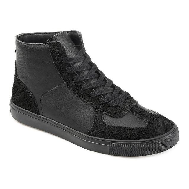 Thomas & Vine Verge Mens Leather High Top Sneakers Product Image