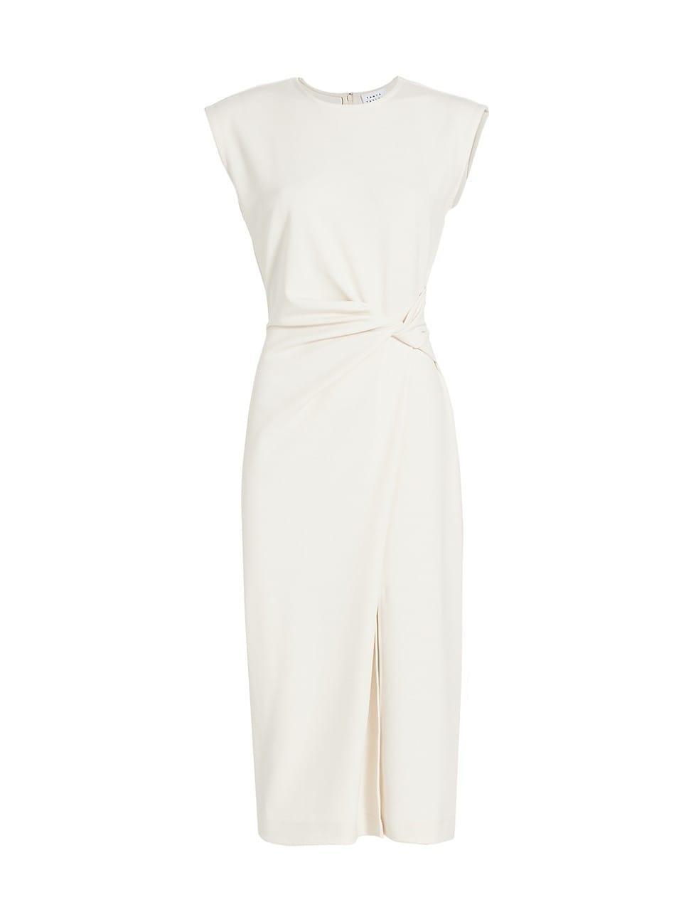 Womens Cody Crepe Sleeveless Midi-Dress Product Image