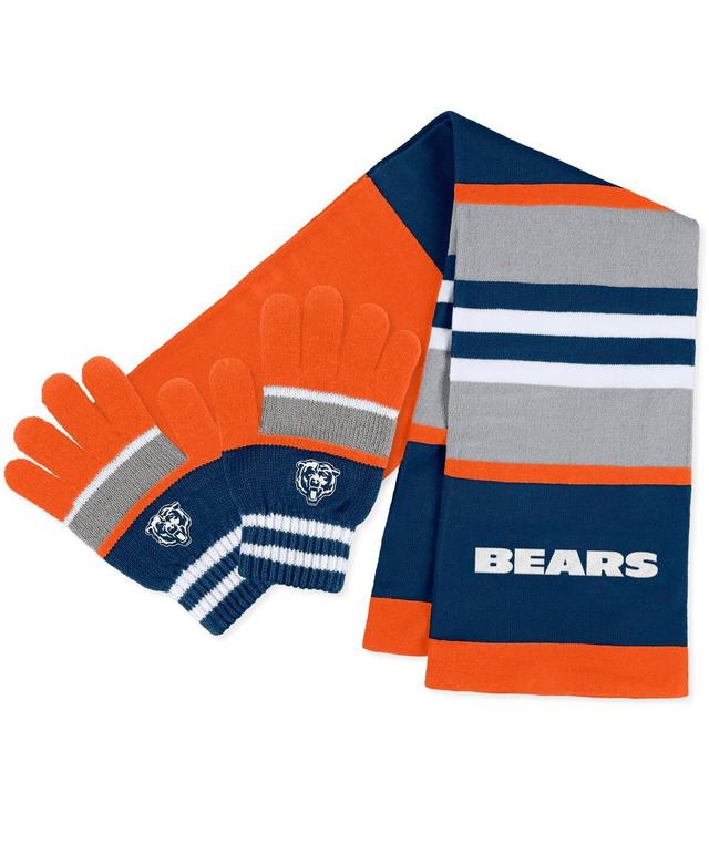 Womens WEAR by Erin Andrews San Francisco Giants Stripe Glove & Scarf Set Product Image