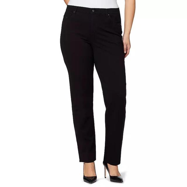 Plus Size Gloria Vanderbilt Amanda Ponte Pants, Womens Product Image