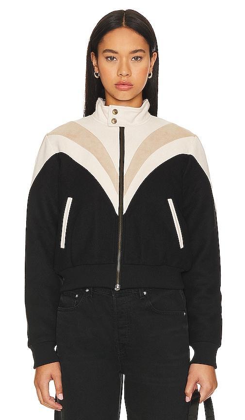 MOTHER The Big M Jacket in Black. Product Image