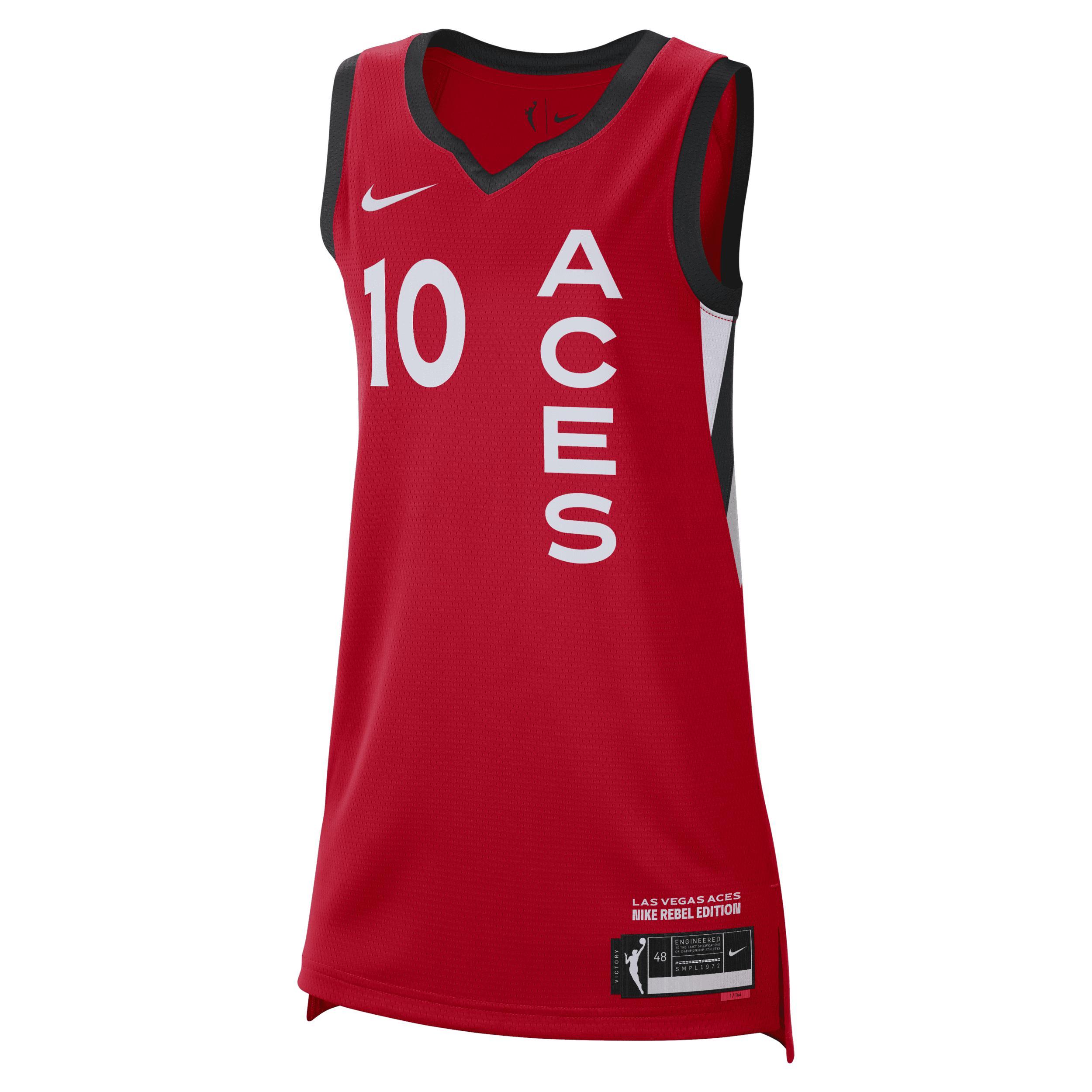 Kelsey Plum Las Vegas Aces 2024 Rebel Edition Nike Womens Dri-FIT WNBA Victory Jersey Product Image