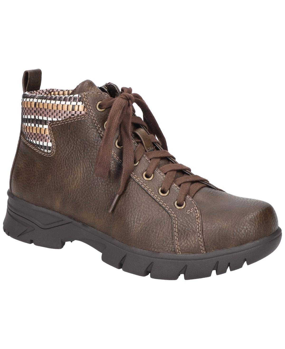 Easy Street Nico by Easy Street Womens Mini Lug Lace up Booties Product Image