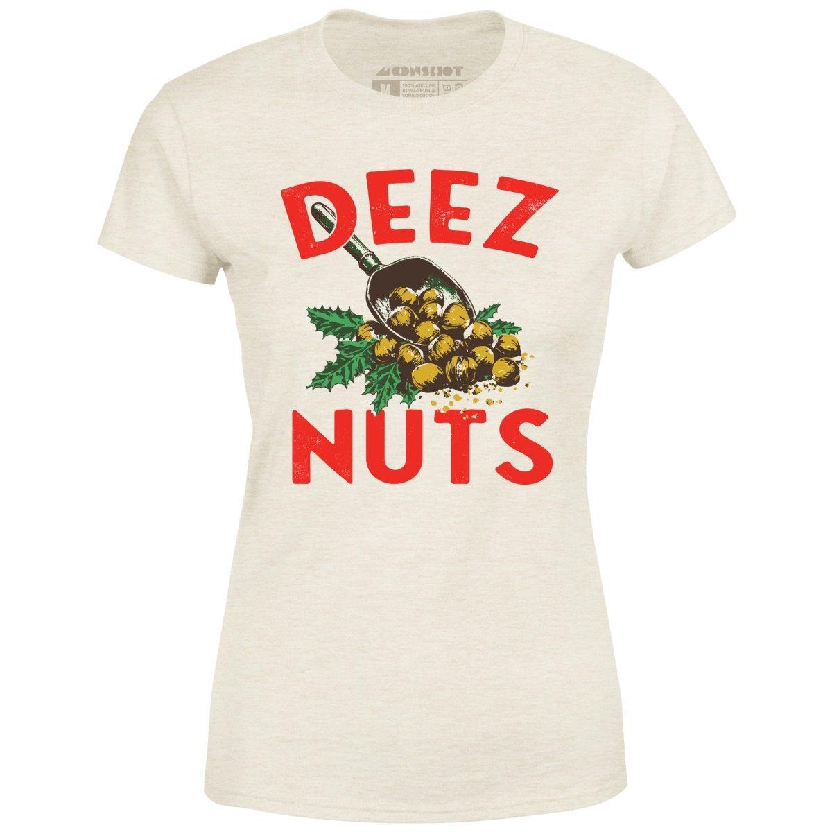 Deez Nuts Christmas - Women's T-Shirt Female Product Image