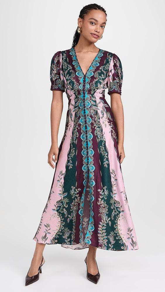 Saloni Lea Long Dress | Shopbop Product Image