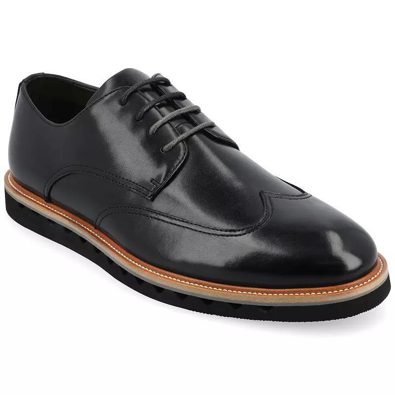 Vance Co. Evander Mens Tru Comfort Foam Wingtip Derby Shoes Product Image