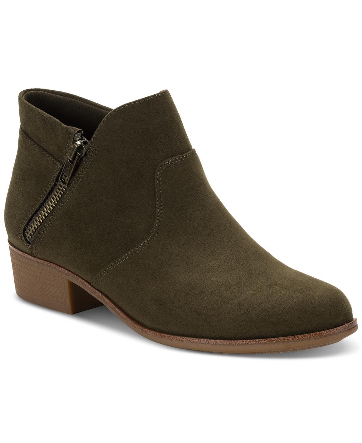 Sun + Stone Womens Adelinee Double Zip Ankle Booties, Created for Macys Product Image