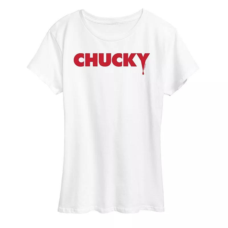 Womens Chucky Logo Graphic Tee Product Image