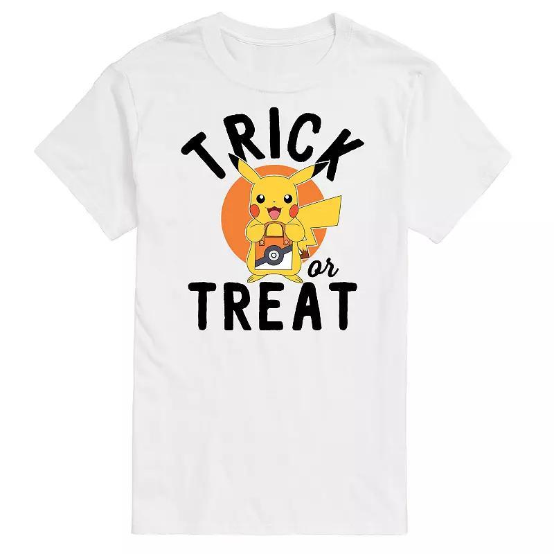 Mens Pokemon Trick Or Treat Graphic Tee Product Image