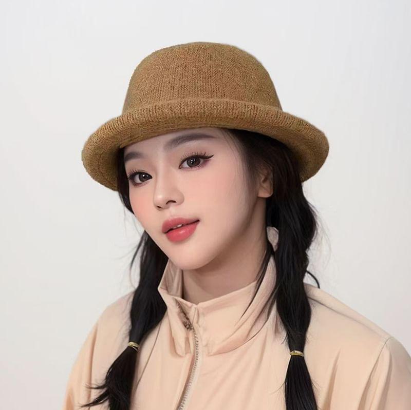 Plain Wool Bucket Hat product image