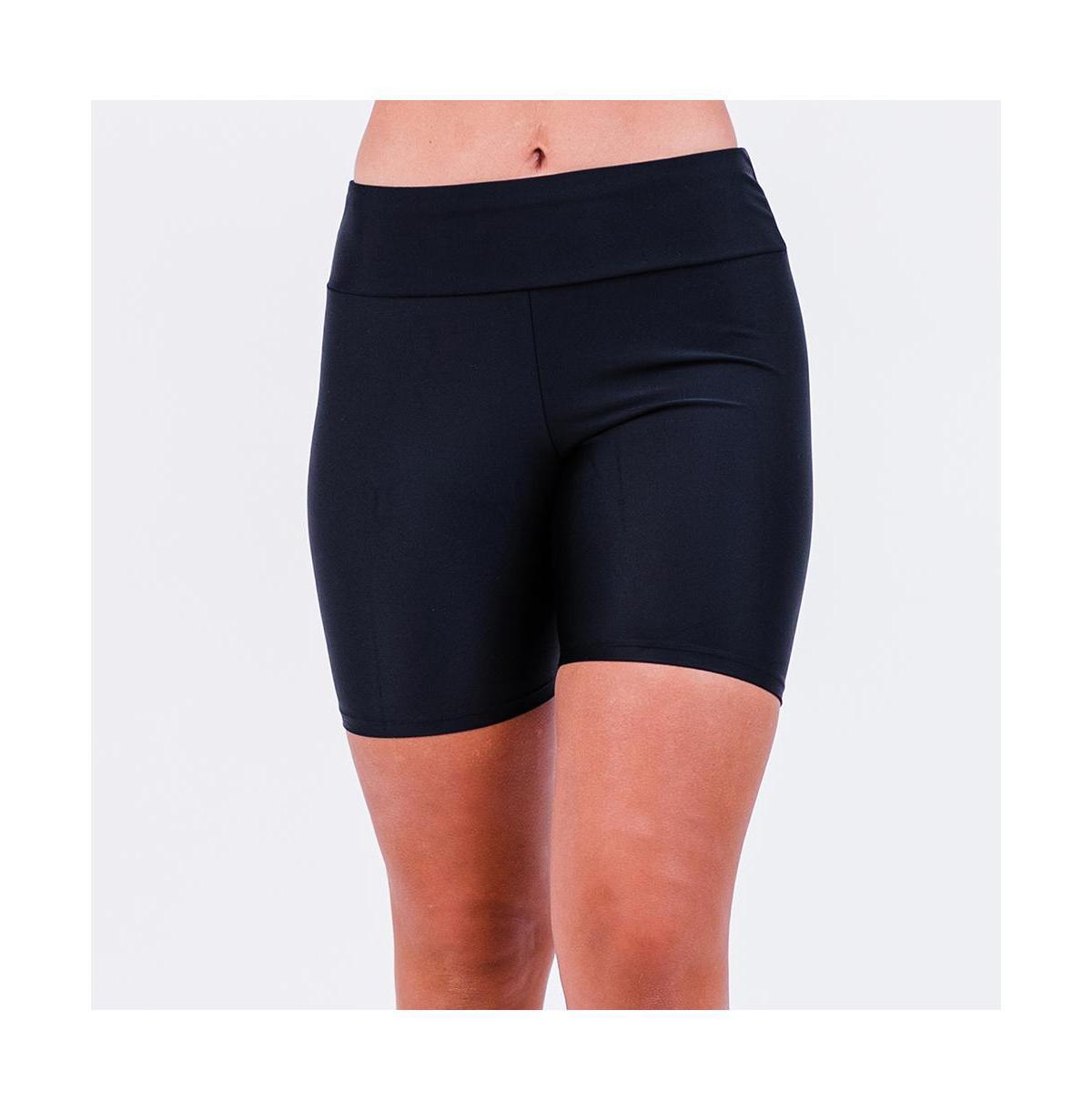 Calypsa Womens Mid-Thigh Swim Shorts Product Image