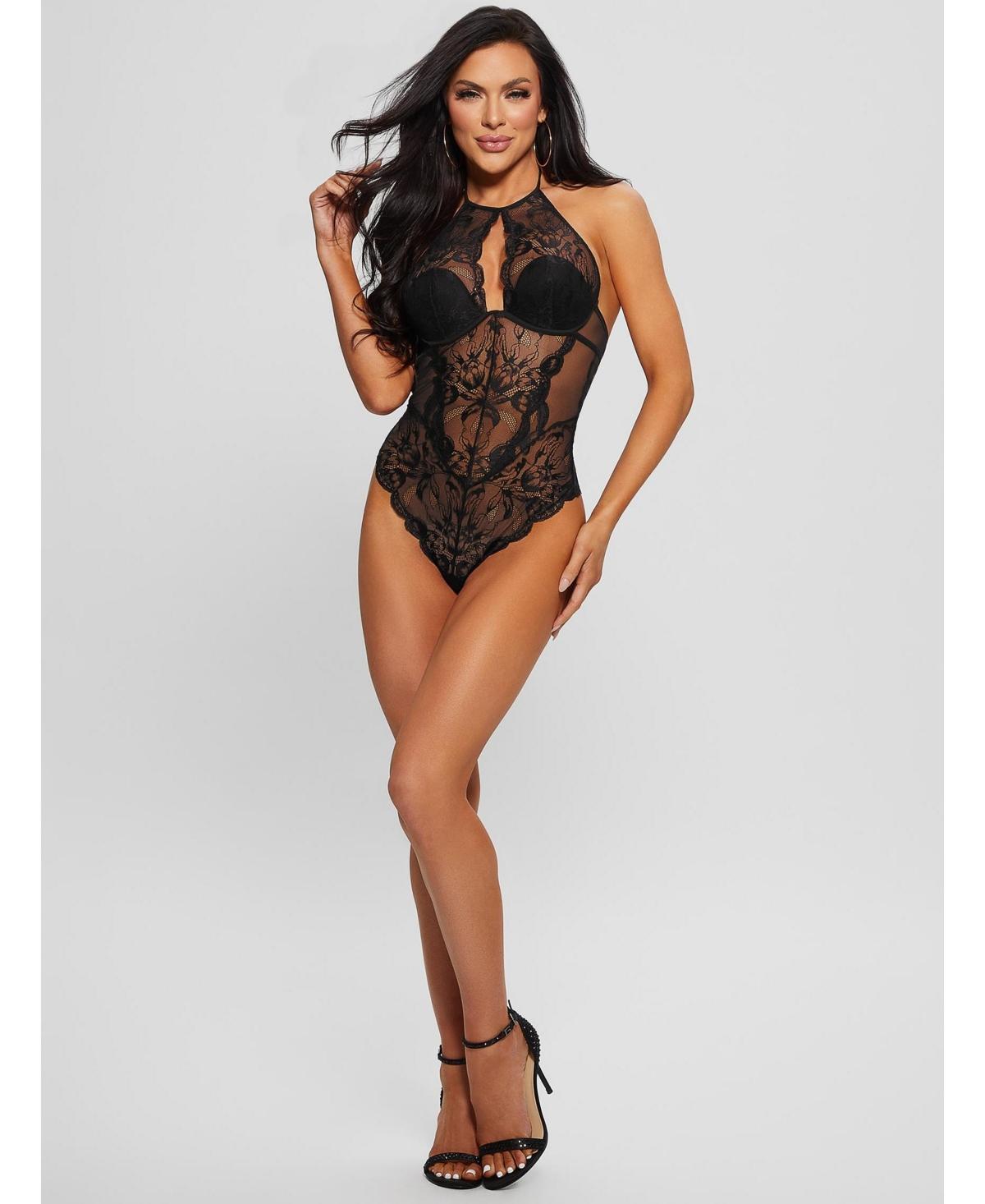 Guess Womens Vesna Lace Bodysuit Product Image