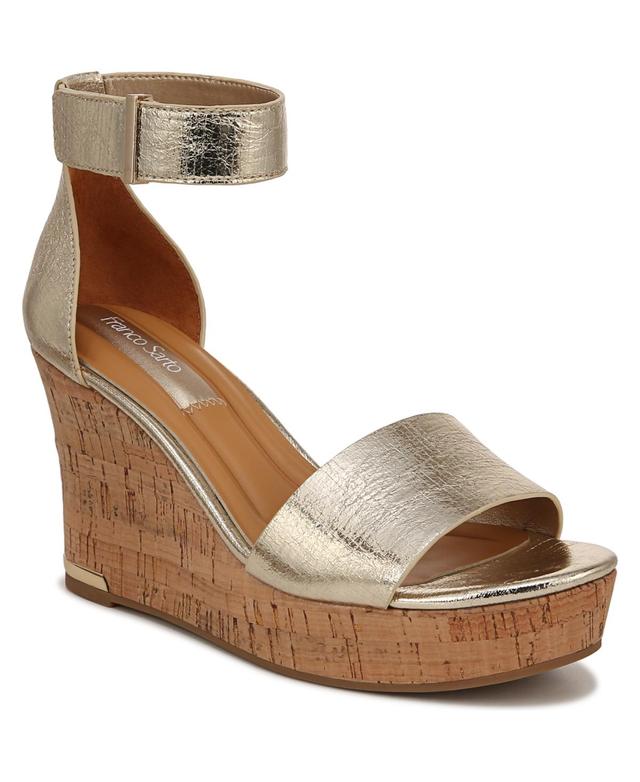 Franco Sarto Womens Clemens Cork Wedge Sandals Product Image