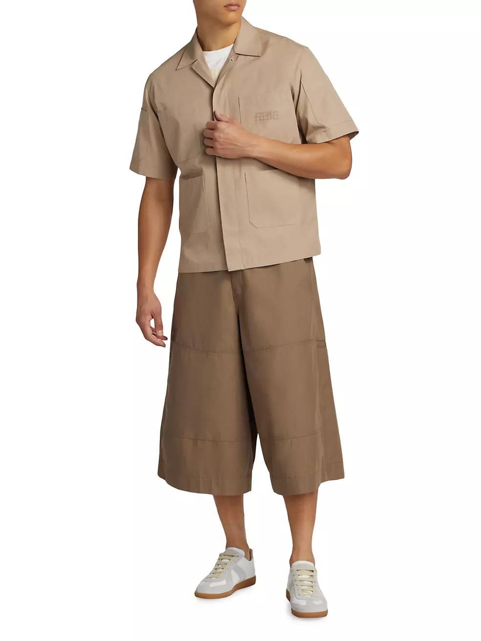 Long Cotton Shorts Product Image