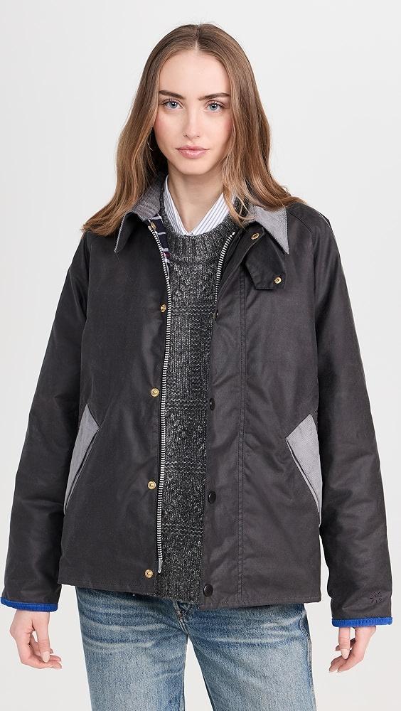 Flower Mountain Barbour x Flower Mountain Transport Wax Jacket | Shopbop Product Image