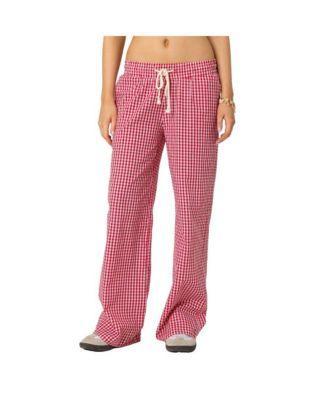 Women's Taya gingham pants Product Image