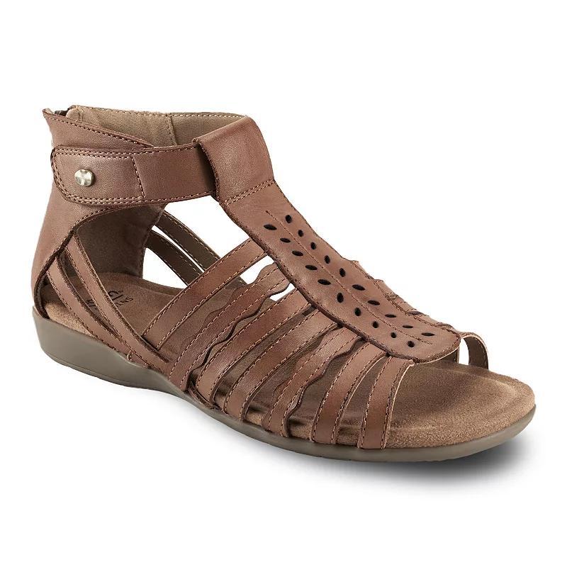 Earth Origins Bevvy Womens Leather Gladiator Sandals Product Image