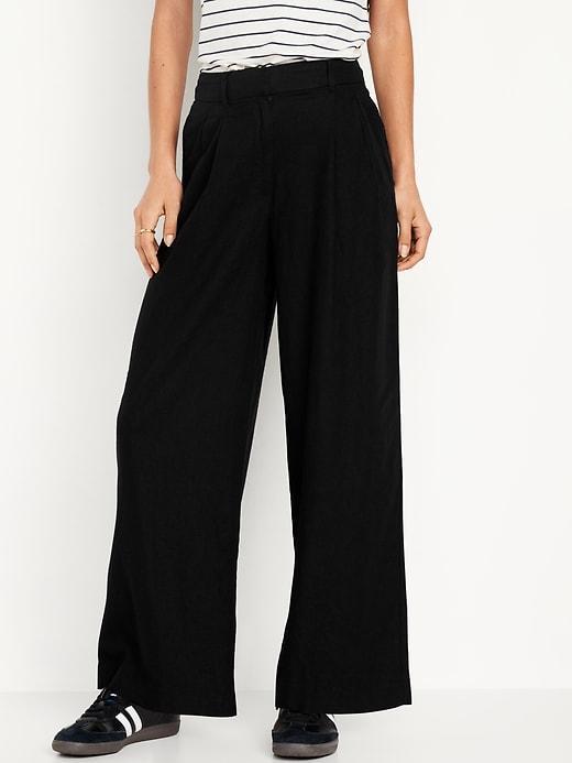 Extra High-Waisted Super Wide-Leg Taylor Pants Product Image