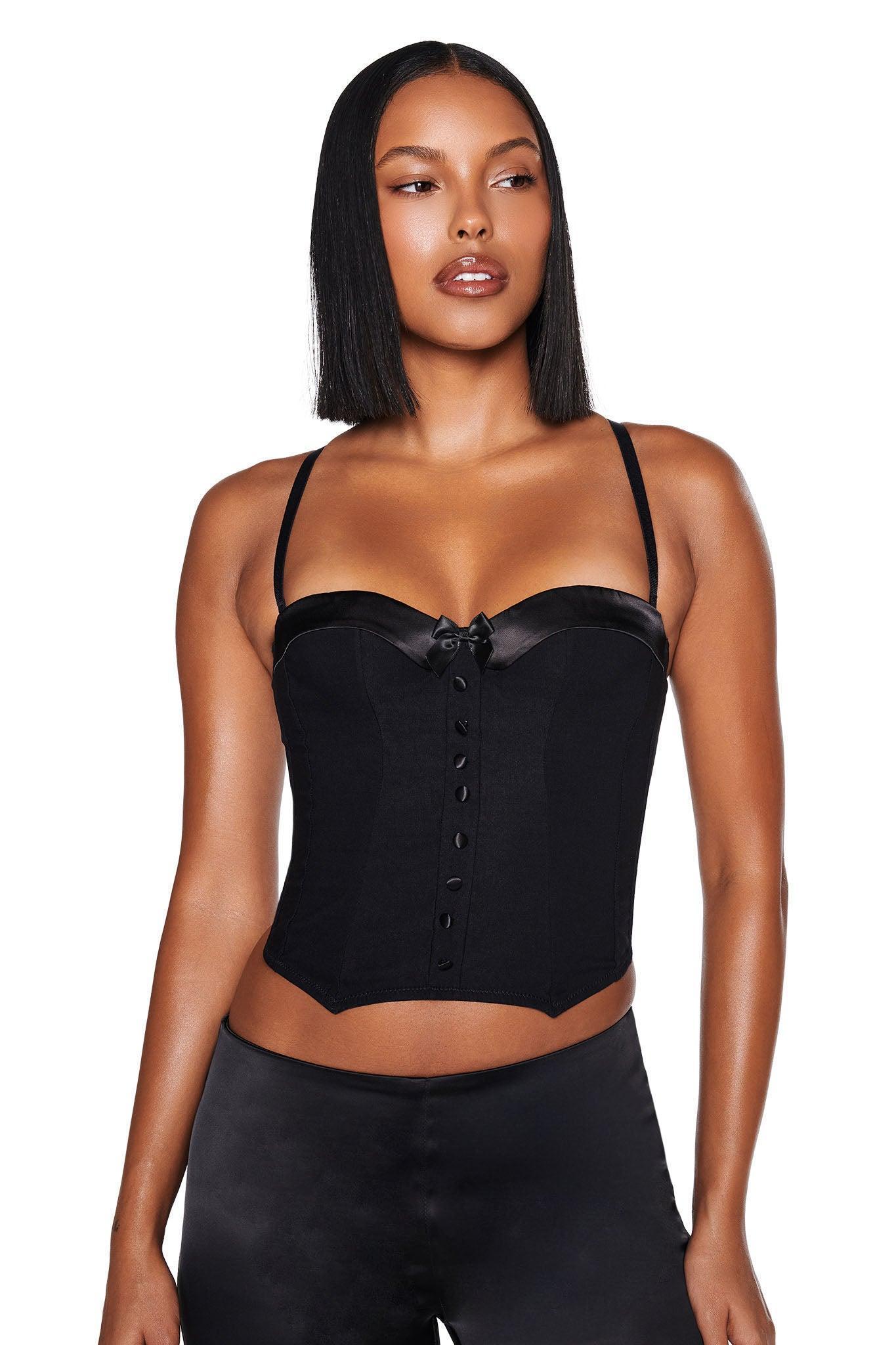 FRANCESCA CORSET - BLACK Product Image