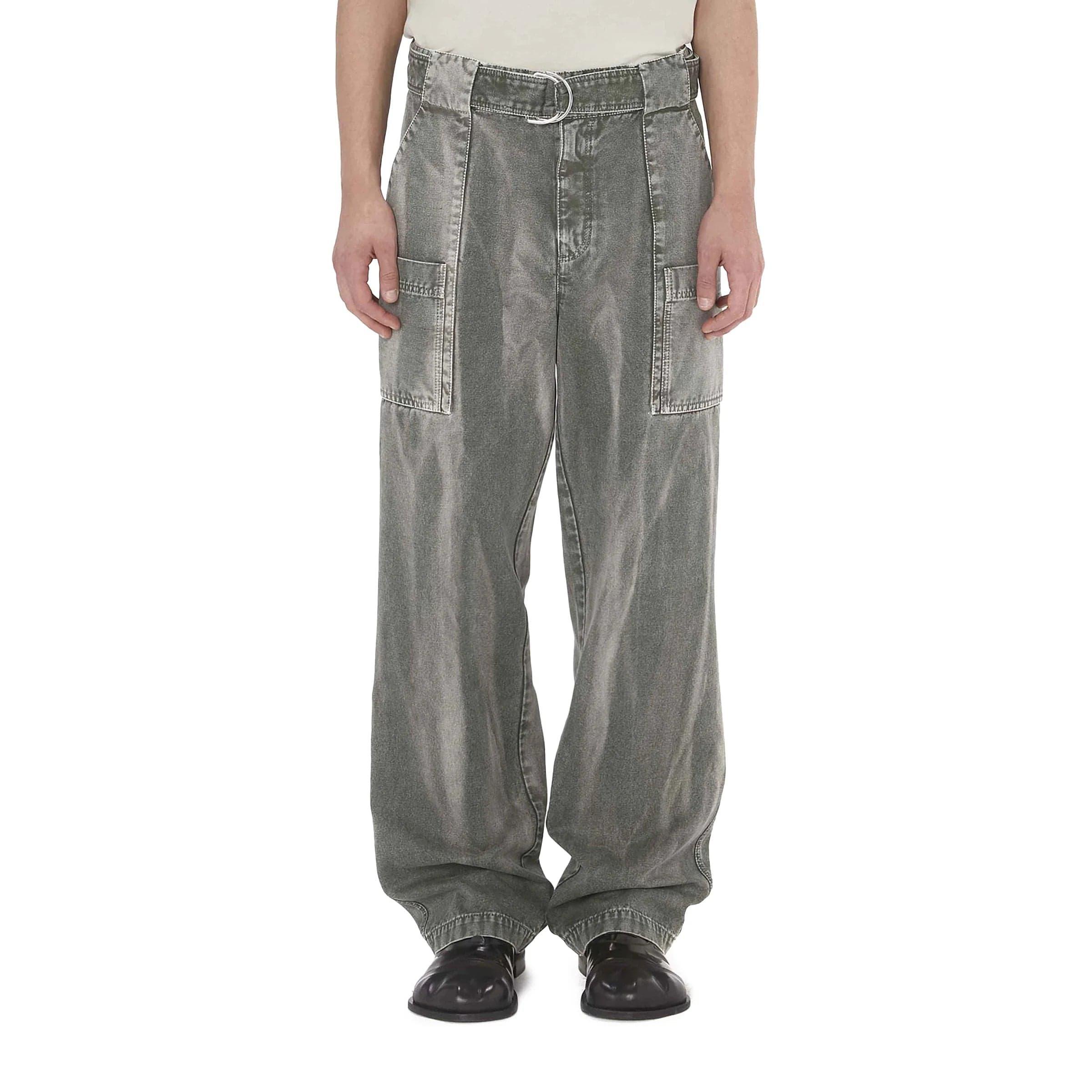 WIDE LEG CARGO TROUSERS Male Product Image