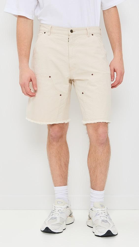 Maison Margiela Canvas Workwear Shorts | Shopbop Product Image