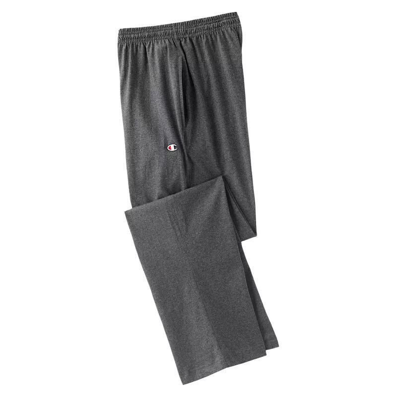 Mens Champion Cotton Jersey Pants Granite Grey Product Image