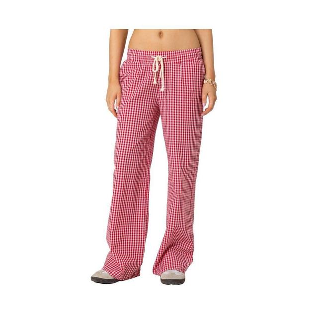 Women's Taya gingham pants Product Image