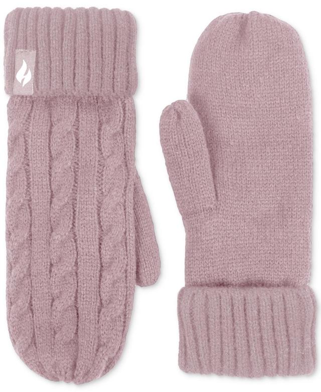 Heat Holders Jackie Cable Knit Mittens Product Image