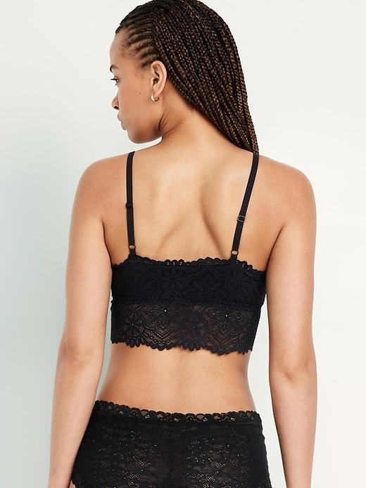 Lace Longline Bralette Product Image