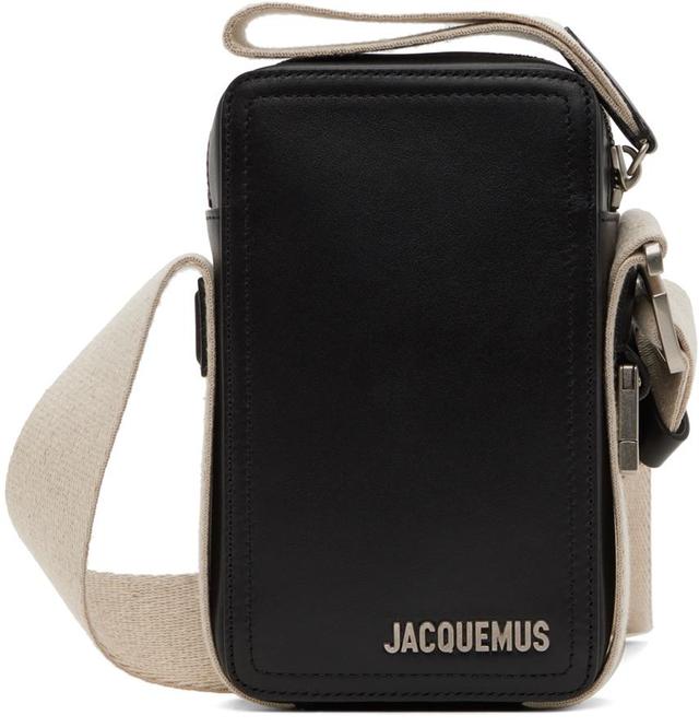 JACQUEMUS Black Les Classiques 'le Cuerda Vertical' Bag In 990 Black Product Image