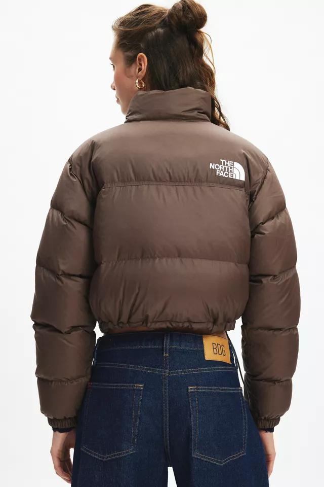 The North Face Nuptse Cropped Puffer Jacket Product Image