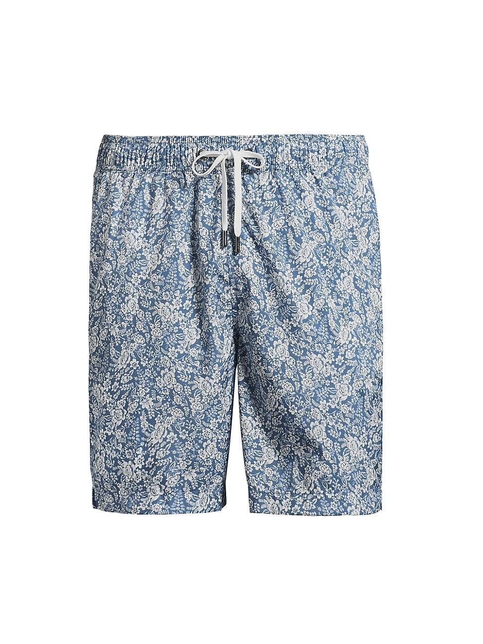 Mens Charles 7-Inch Floral Swim Trunks Product Image