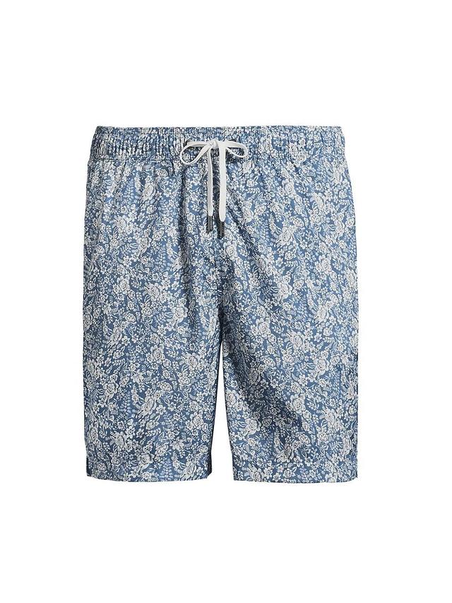 Mens Charles 7-Inch Floral Swim Trunks Product Image