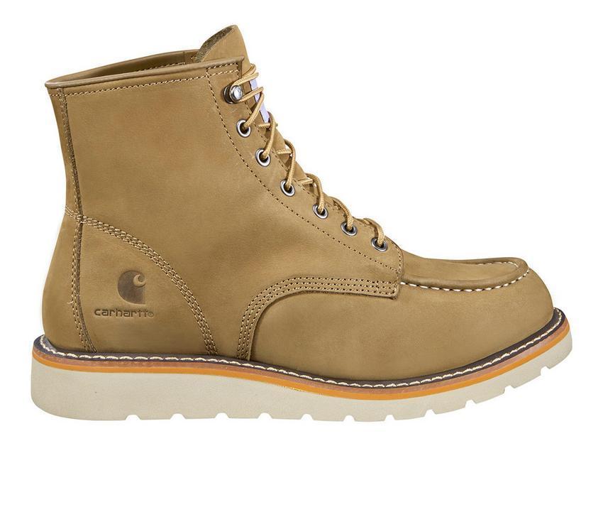 Men's Carhartt FW6072 6" Moc Wedge Soft Toe Work Boots Product Image