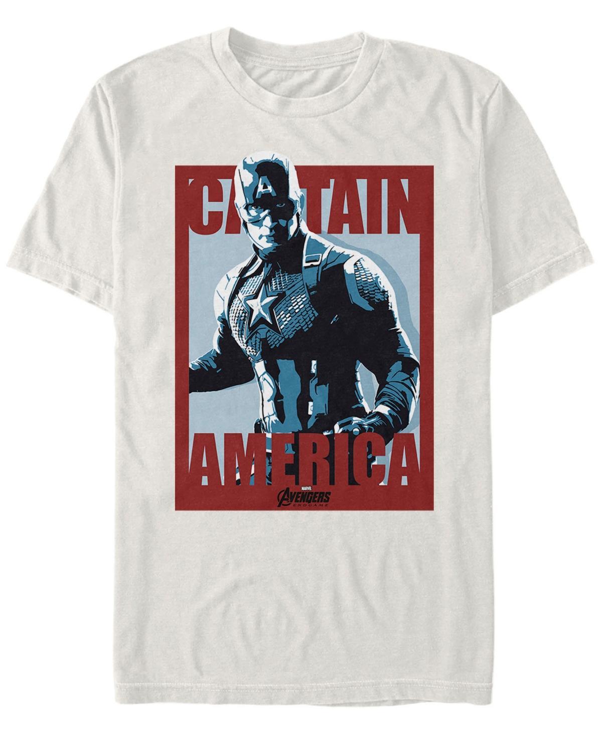 Mens Marvel Avengers Captain America Poster Tee Product Image